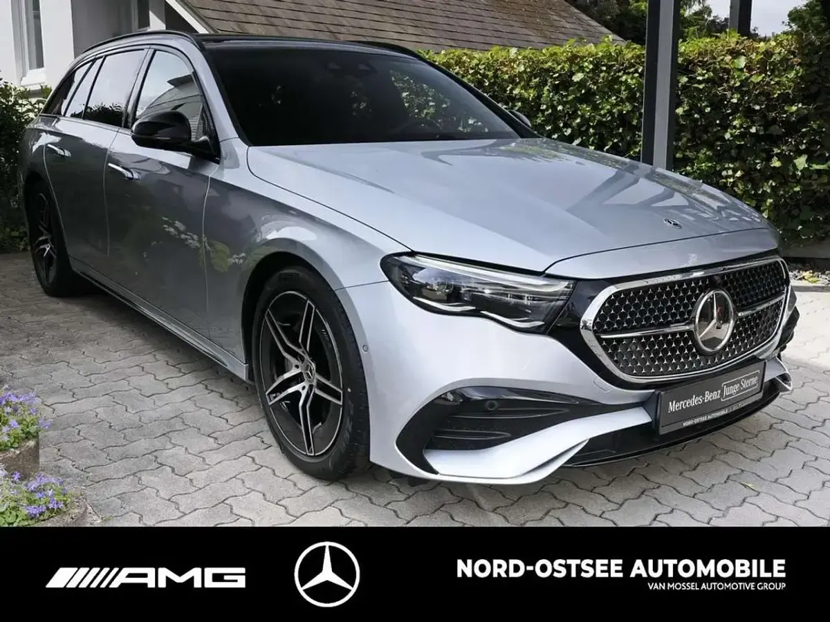 Gebraucht Mercedes E300 AMG 197 PS (144 kW) 2025 Metalliclack hightechsilber Kombi