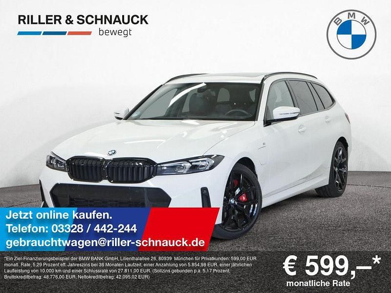 Weiß Gebraucht 2024 BMW 330e M Sport Kombi | 47.950 € (Teuer) - Bild 1/4