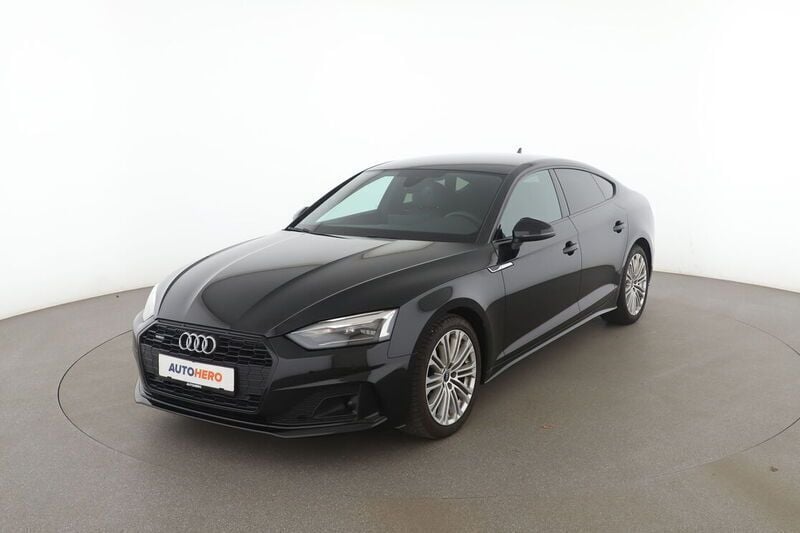 Schwarz Gebraucht 2021 Audi A5 Sportback Advanced Limousine | 32.780 € (Fairer Preis) - Bild 1/4