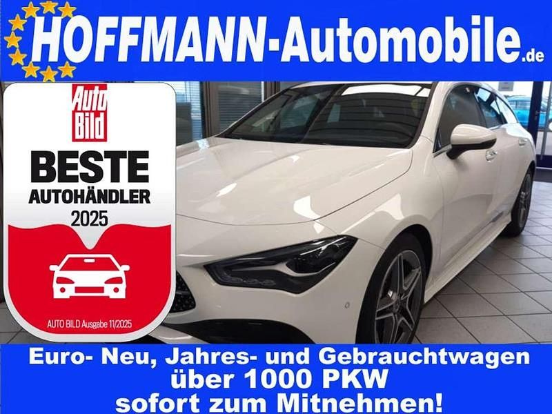 Polarweiß Gebraucht 2024 Mercedes CLA200 AMG Kombi | 30.650 € (Fairer Preis) - Bild 1/3