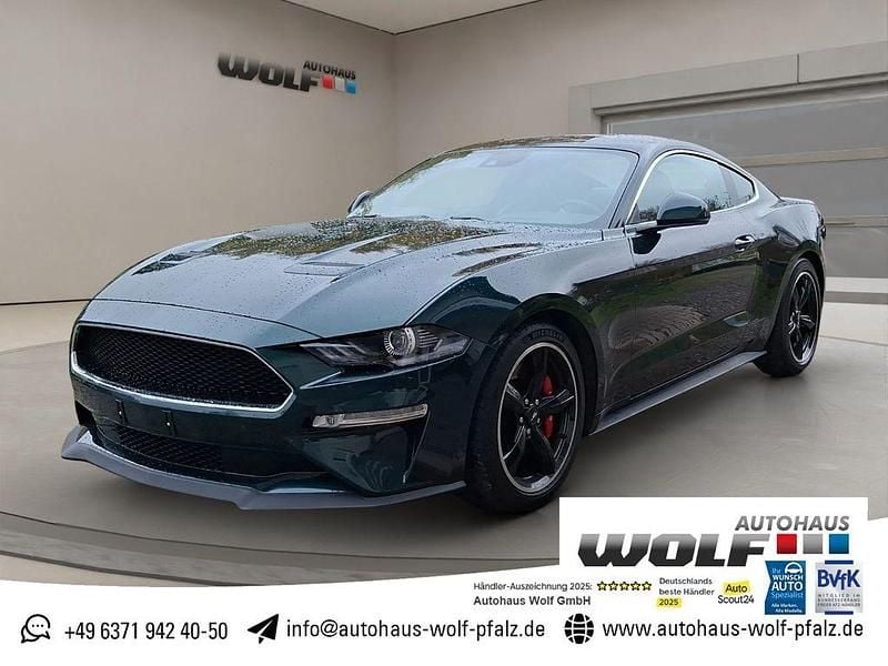 Montanagrün metallic Gebraucht 2020 Ford Mustang Bullitt Coupé | 50.999 € (Etwas zu teuer) - Bild 1/4