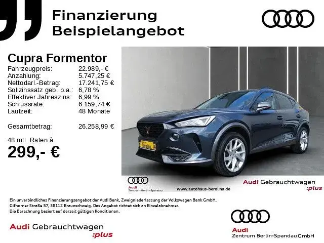 Używany Cupra Formentor 150 KM (110 kW) 2023 Szary SUV