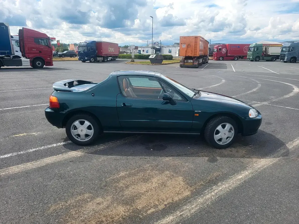 Gebraucht Honda CR-X 125 PS (91 kW) 1996 Grün Cabrio