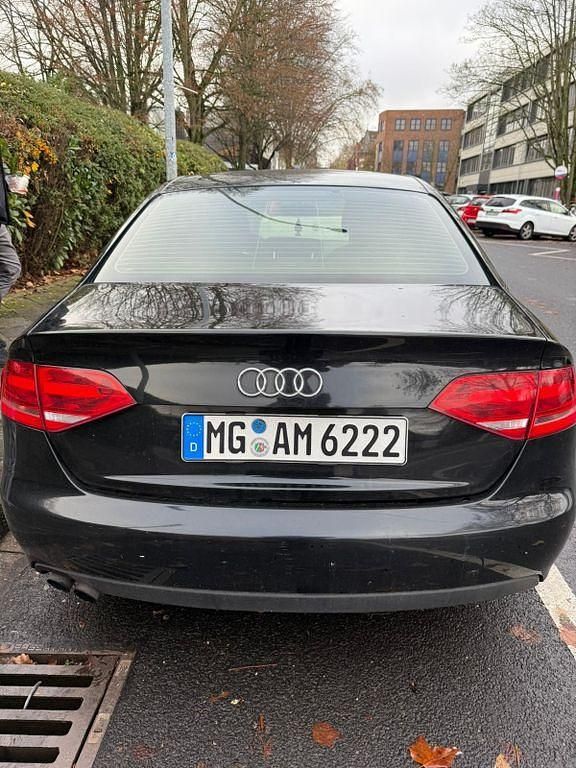 Schwarz Gebraucht 2008 Audi A4 Ambiente Limousine | 3.999 € (Guter Preis) - Bild 1/4