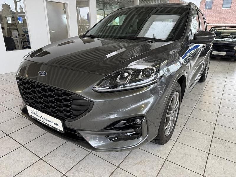 Grau Gebraucht 2021 Ford Kuga ST-Line X SUV | 30.990 € (Teuer) - Bild 1/4