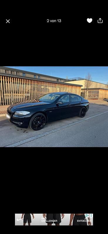 Gebraucht BMW 525 Shadowline 204 PS (150 kW) 2010 Schwarz Limousine