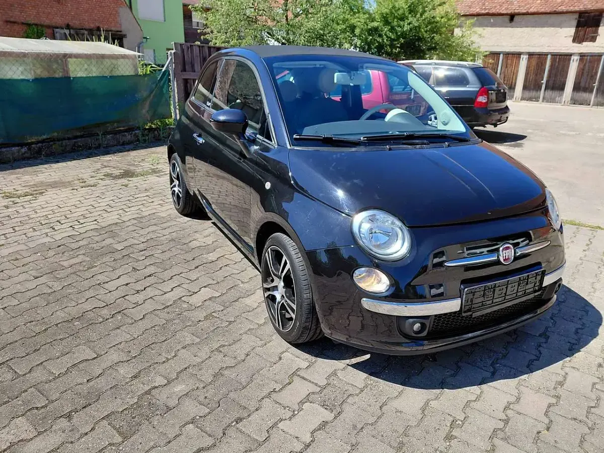 Gebraucht Fiat 500C 86 PS (63 kW) 2012 Schwarz Cabrio