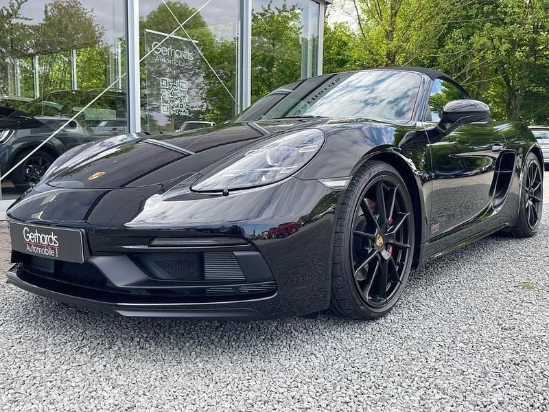 Schwarz Gebraucht 2023 Porsche 718 Boxster Cabrio | 96.500 € (Guter Preis) - Bild 1/4