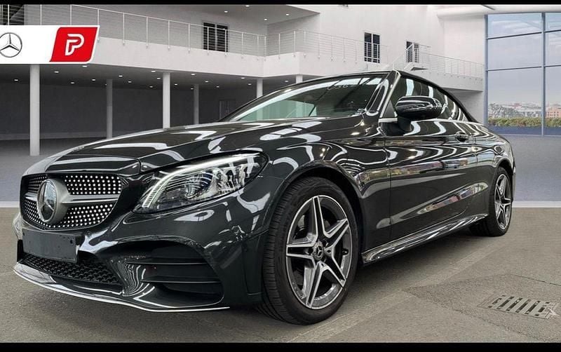 Grau Gebraucht 2020 Mercedes C200 AMG Cabrio | 32.999 € (Fairer Preis) - Bild 1/4