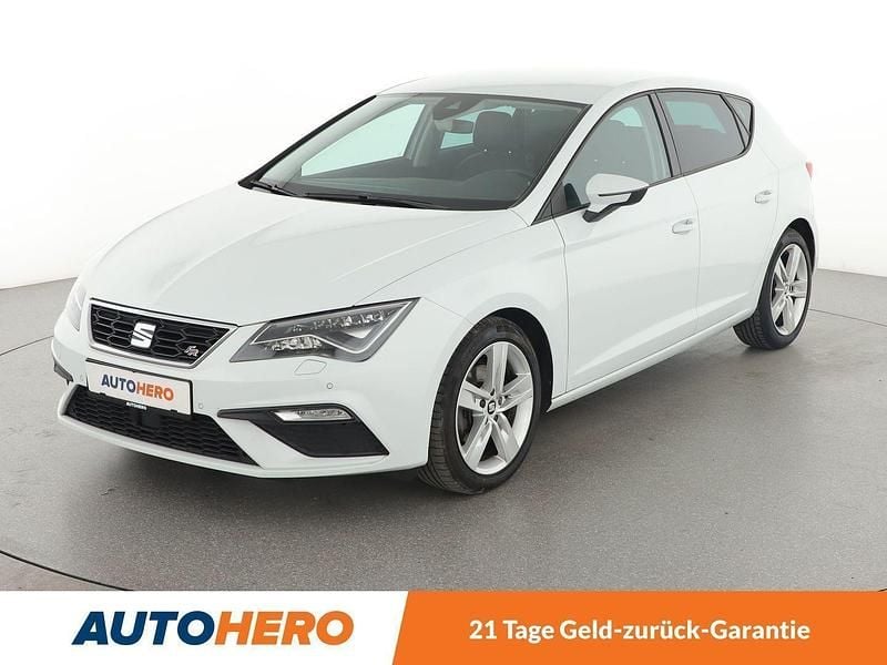 Weiß Gebraucht 2018 Seat Leon FR Limousine | 15.620 € (Fairer Preis) - Bild 1/3