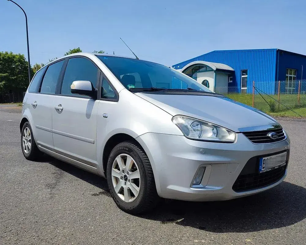 Gebraucht Ford C-MAX Ghia 125 PS (91 kW) 2009 Silber Van / Kleinbus