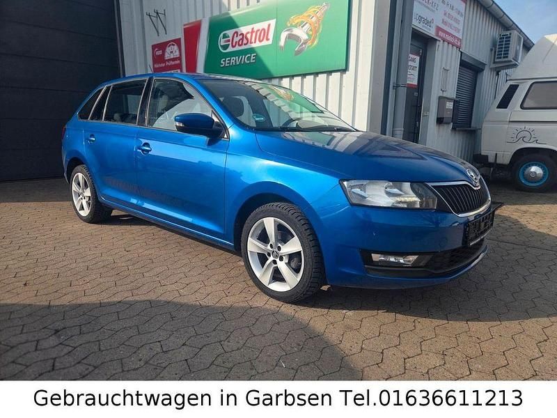 Gebraucht Skoda Rapid Ambition 95 PS (69 kW) 2019 Blau Kleinwagen