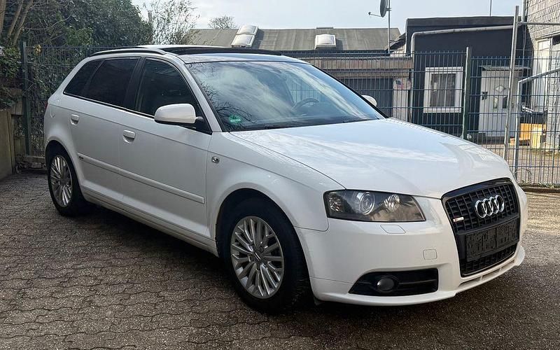 Gebraucht Audi A3 S-Line 170 PS (125 kW) 2008 Weiß Kleinwagen