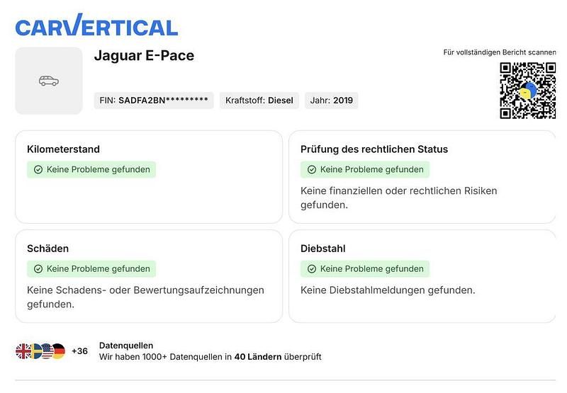 Gebraucht Jaguar E-Pace R-Dynamic 179 PS (131 kW) 2019 Rot metallic SUV