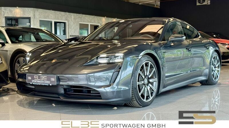 Grau Gebraucht 2021 Porsche Taycan Chrono Limousine | 61.850 € (Fairer Preis) - Bild 1/4