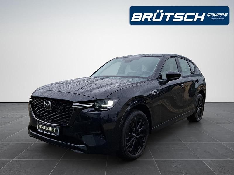 Jet black metallic Gebraucht 2023 Mazda CX-60 Homura-Line SUV | 44.980 € (Fairer Preis) - Bild 1/4