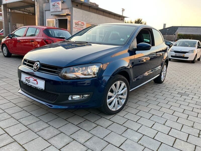 Blau Gebraucht 2010 VW Polo Team Limousine | 6.999 € (Fairer Preis) - Bild 1/4
