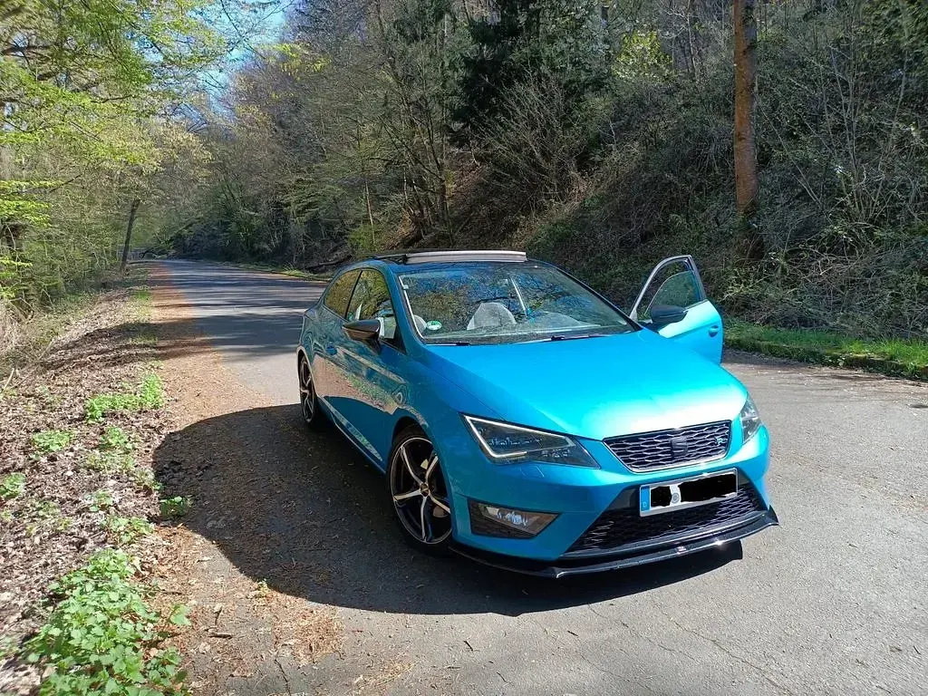 Gebraucht Seat Leon SC FR Sport 150 PS (110 kW) 2015 Blau Kleinwagen