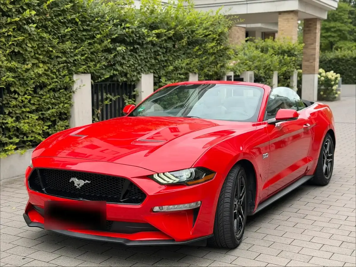 Gebraucht Ford Mustang GT Premium 466 PS (342 kW) 2019 Rot Cabrio