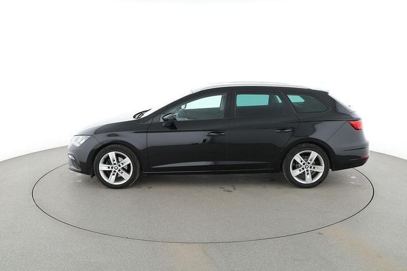 Usata Seat Leon FR 131 CV (96 kW) 2019 Nero Station wagon