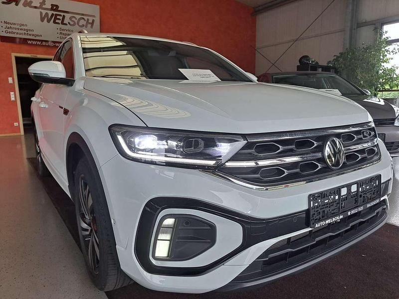 Pure white Gebraucht 2022 VW T-Roc R-line SUV | 25.900 € (Fairer Preis) - Bild 1/4