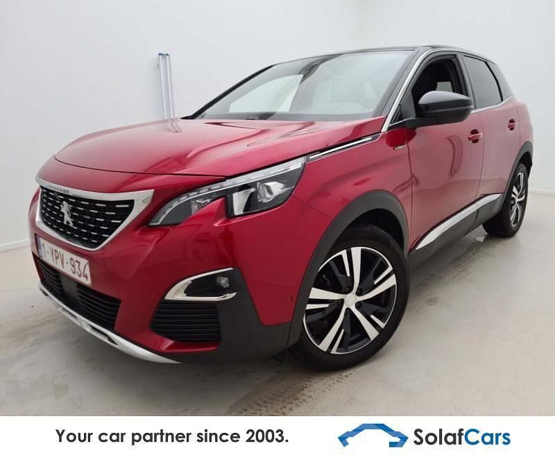 Rot Gebraucht 2020 Peugeot 3008 GT-line SUV | 13.189 € (Fairer Preis) - Bild 1/4