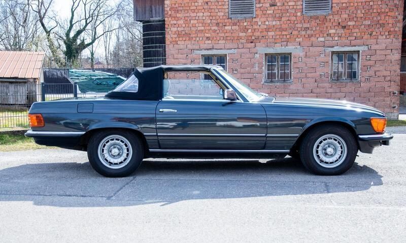 Schwarz Gebraucht 1985 Mercedes SL500 Cabrio | 20.000 € - Bild 1/4