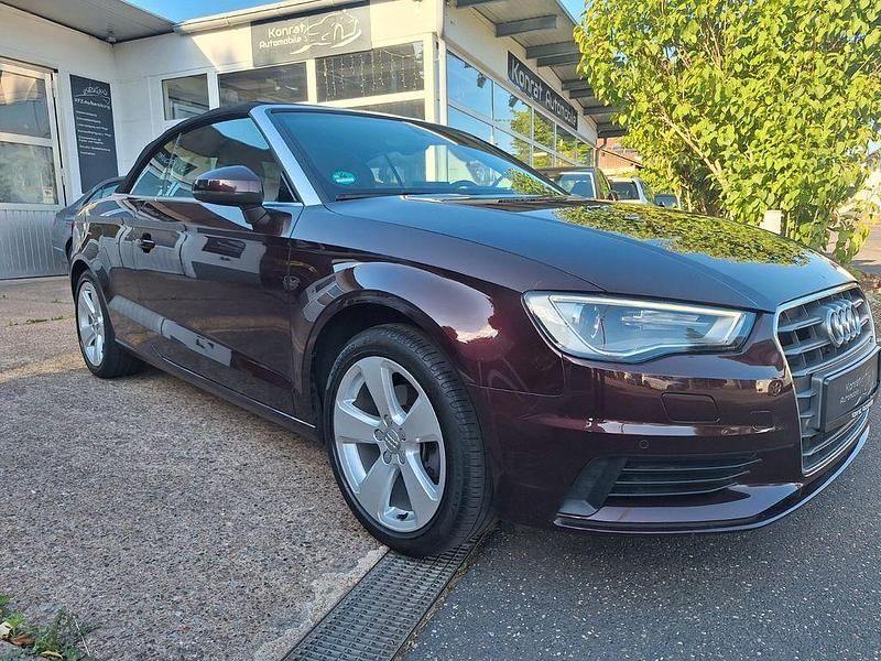 Violett Gebraucht 2014 Audi A3 Cabriolet Ambiente Cabrio | 17.950 € (Fairer Preis) - Bild 1/4