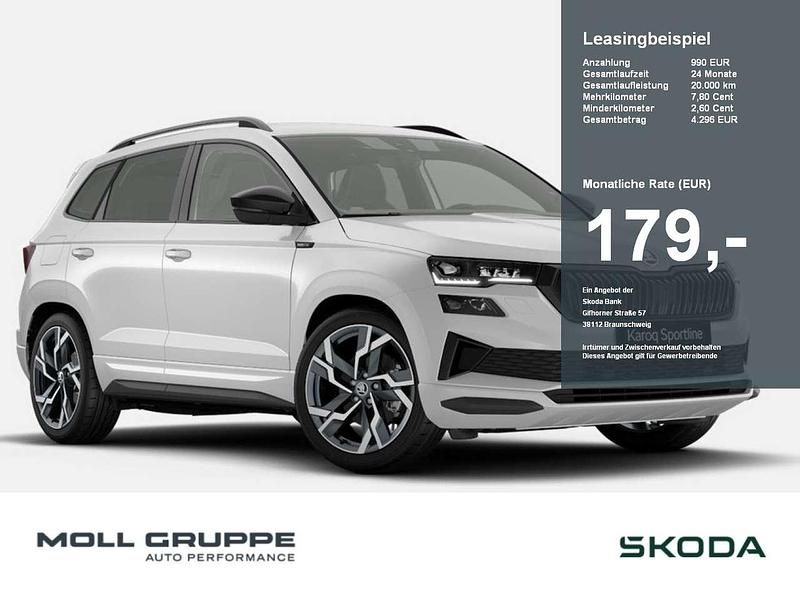 Weiß Neu 2025 Skoda Karoq SportLine SUV | 38.990 € (Etwas zu teuer) - Bild 1/2
