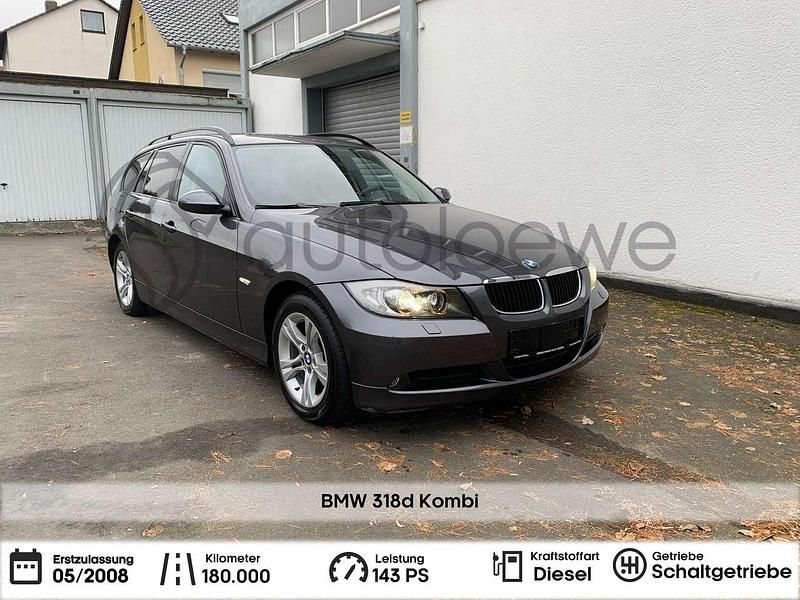 Gebraucht BMW 318 143 PS (105 kW) 2008 Sparkling graphite metallic Kombi