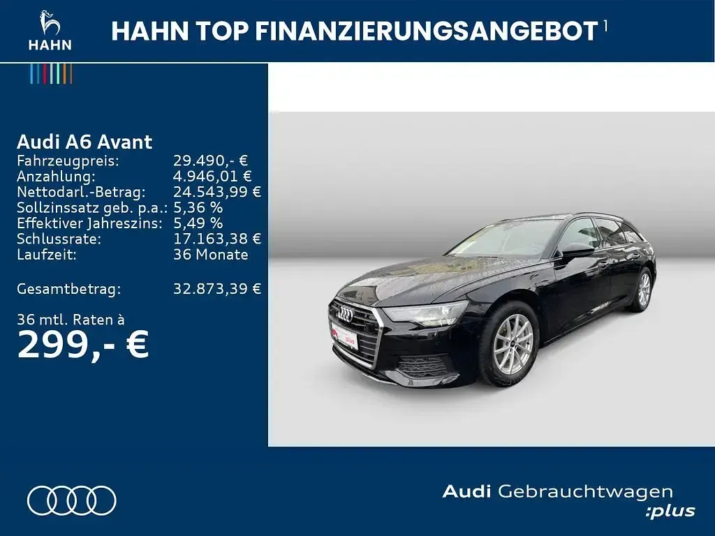 Gebraucht Audi A6 Performance 204 PS (150 kW) 2022 Schwarz Kombi
