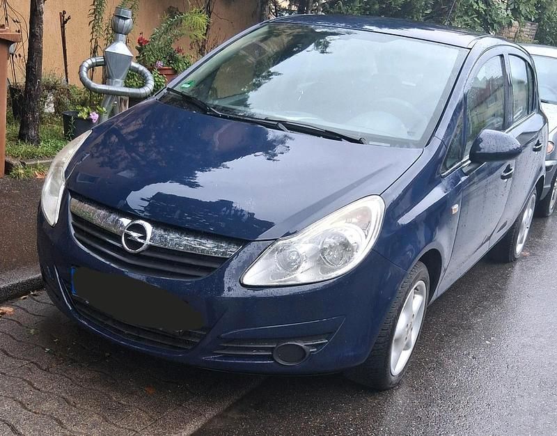 Blau Gebraucht 2009 Opel Corsa Kleinwagen | 900 € (Superpreis) - Bild 1/4