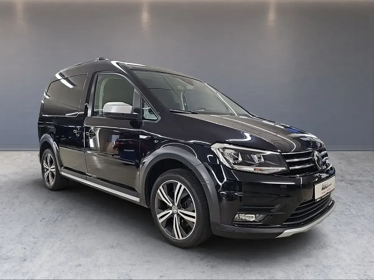 Gebraucht VW Caddy 150 PS (110 kW) 2019 Schwarz Van / Kleinbus