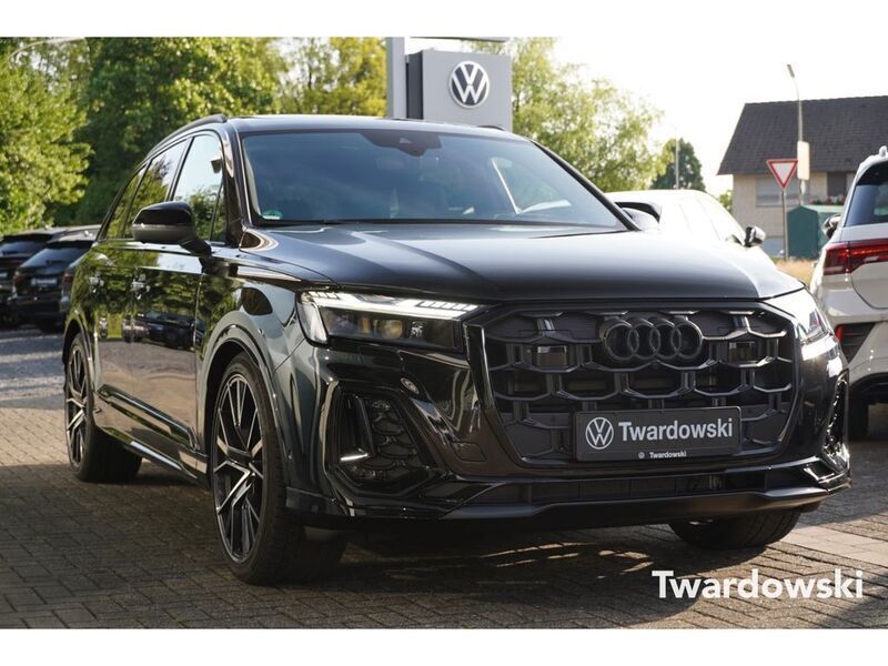 Schwarz Gebraucht 2024 Audi Q7 S-Line SUV | 89.990 € (Teuer) - Bild 1/4