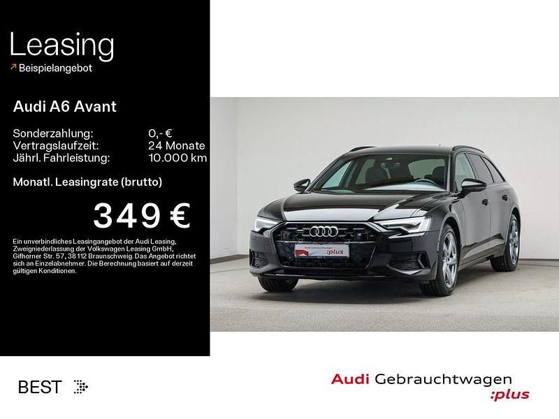 Mythosschwarz metallic Gebraucht 2025 Audi A6 Advanced Kombi | 50.149 € (Guter Preis) - Bild 1/4