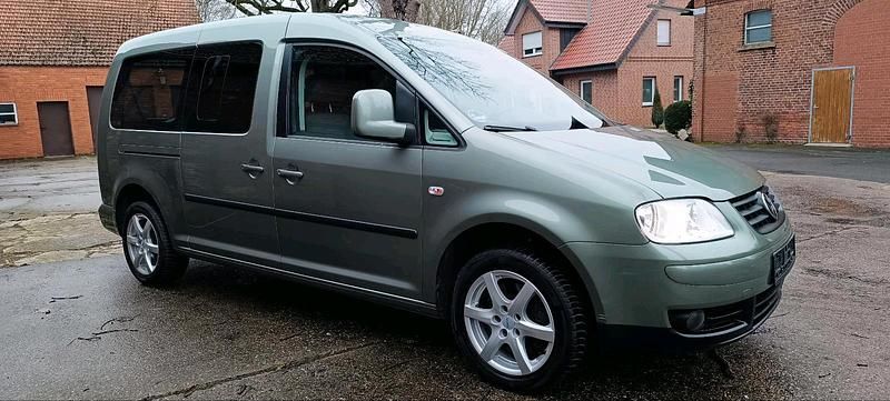 Gebraucht VW Caddy Maxi 105 PS (77 kW) 2009 Grün Van / Kleinbus