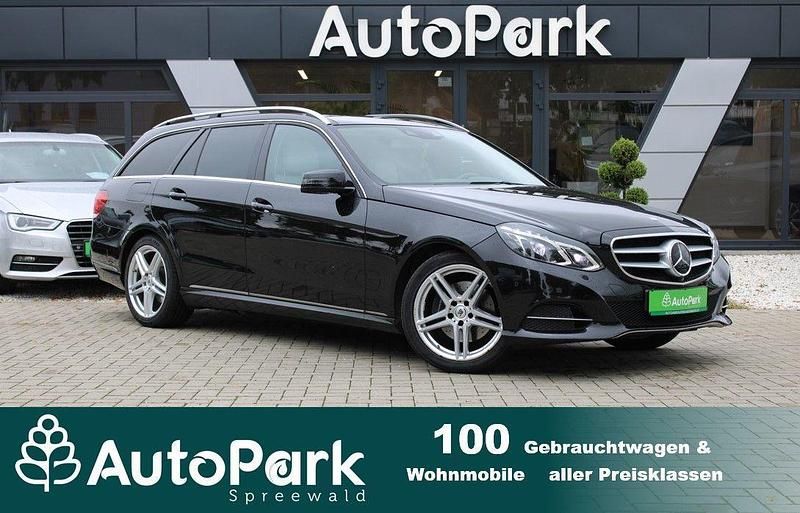 Schwarz Gebraucht 2015 Mercedes E250 Sport Kombi | 18.900 € (Guter Preis) - Bild 1/3