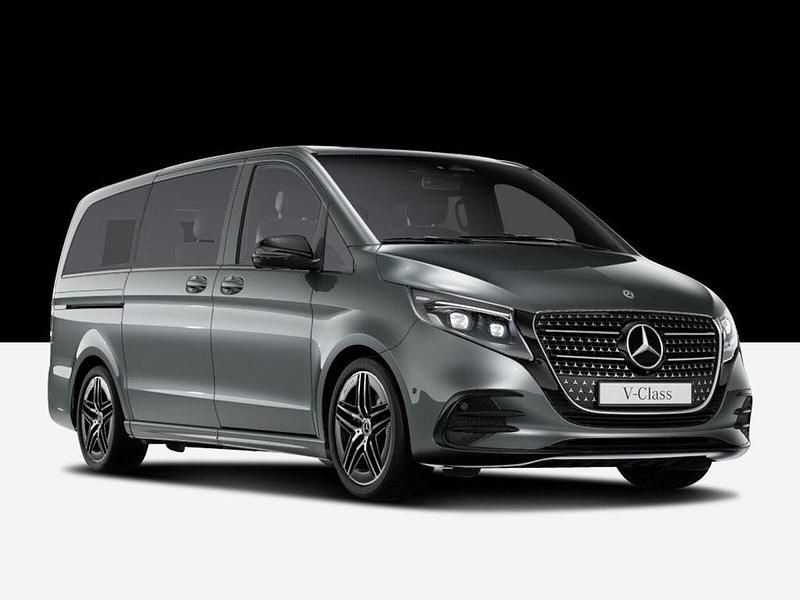 Grau Gebraucht 2025 Mercedes V300 Avantgarde Van / Kleinbus | 77.990 € (Superpreis) - Bild 1/3