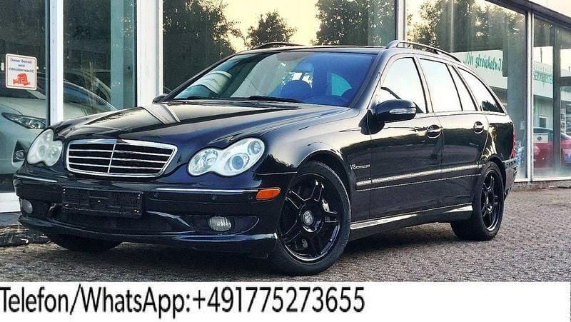 Schwarz Gebraucht 2003 Mercedes C32 AMG AMG Limousine | 9.490 € (Fairer Preis) - Bild 1/4