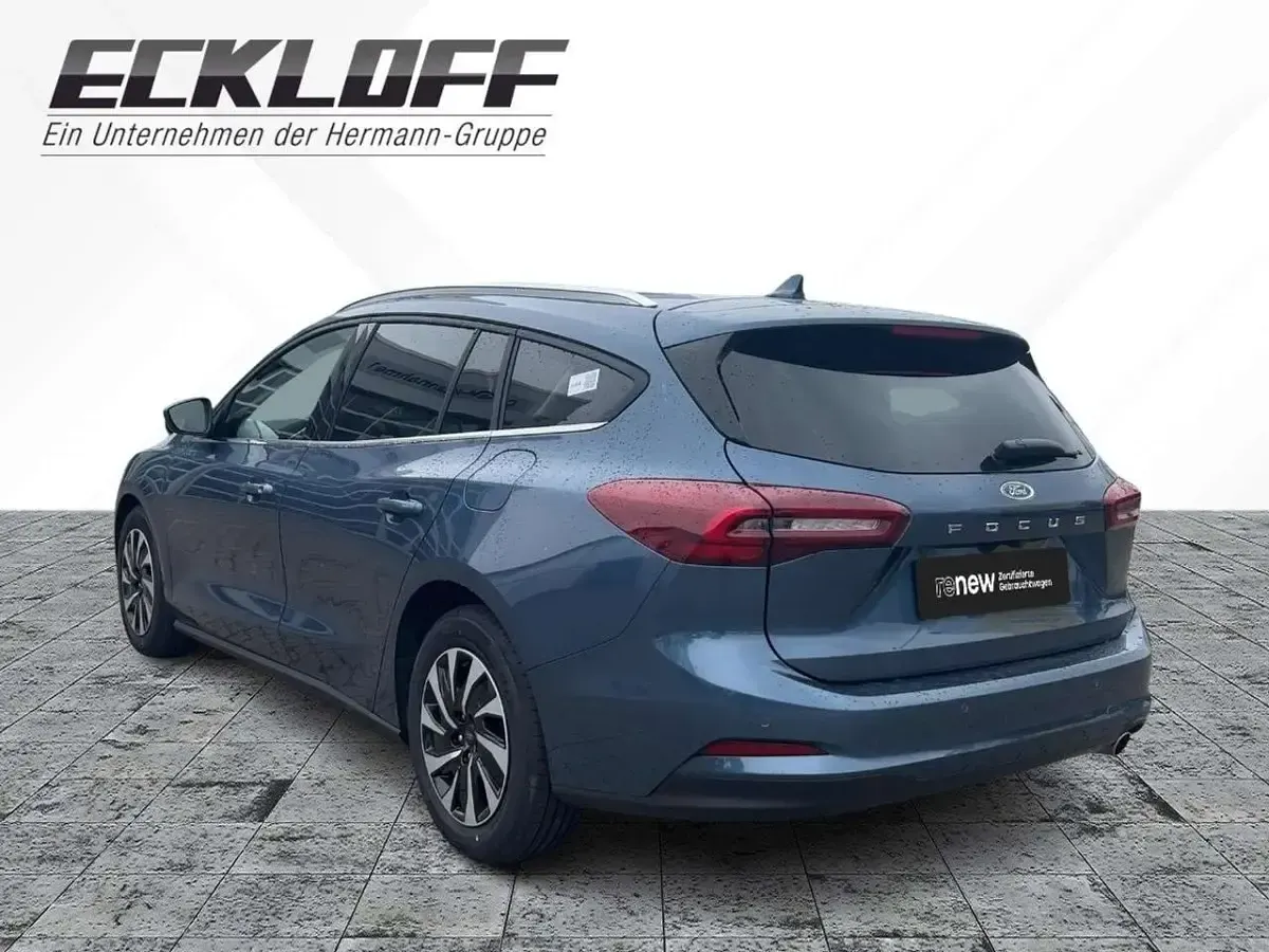 Neu Ford Focus Titanium X 125 PS (91 kW) 2025 Blau Kombi