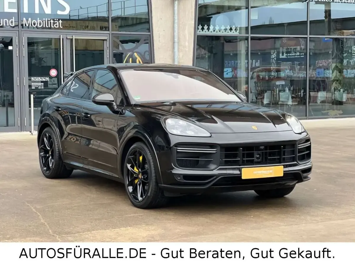 Gebraucht Porsche Cayenne Turbo GT 640 PS (470 kW) 2022 Schwarz SUV