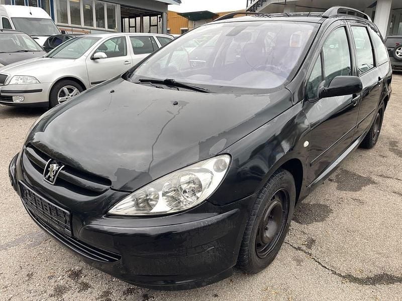 Schwarz Gebraucht 2004 Peugeot 307 Kombi | 780 € (Superpreis) - Bild 1/4