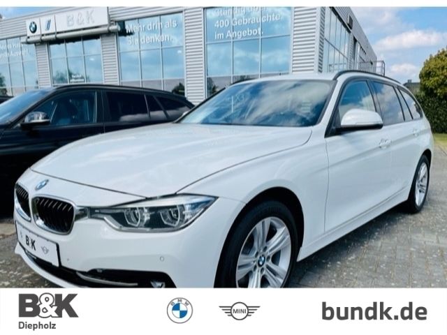 Weiss Gebraucht 2019 BMW 320 Sport Line Kombi | 22.890 € (Fairer Preis) - Bild 1/4