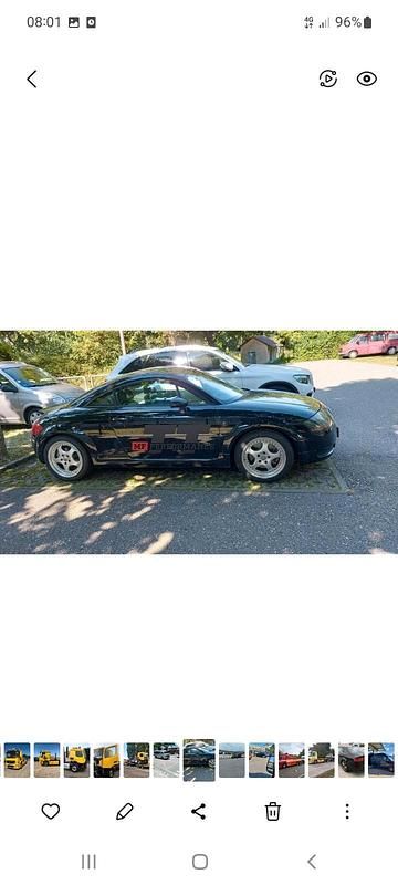 Gebraucht Audi TT 225 PS (165 kW) 1998 Schwarz Coupé