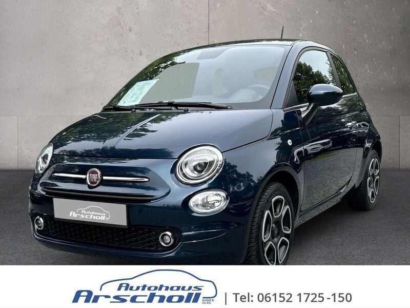 Blau Gebraucht 2023 Fiat 500 Club Kleinwagen | 12.990 € (Fairer Preis) - Bild 1/4