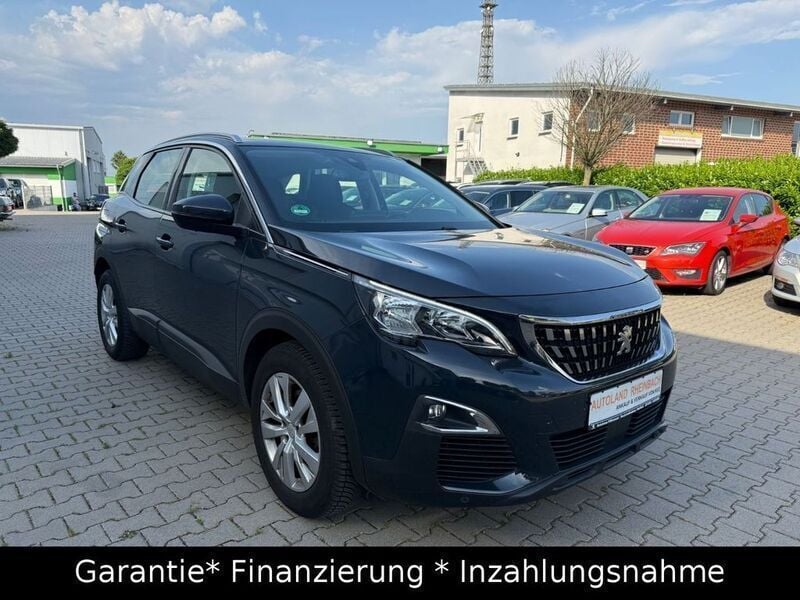 Blau Gebraucht 2018 Peugeot 3008 Active SUV | 10.900 € (Fairer Preis) - Bild 1/4
