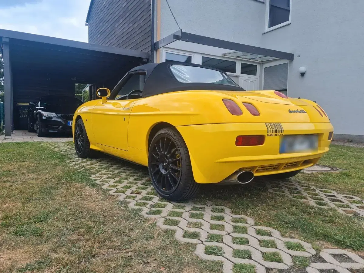 Gebraucht Fiat Barchetta 131 PS (96 kW) 2000 Gelb Cabrio