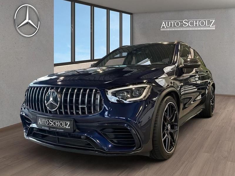 Blau Gebraucht 2021 Mercedes GLC63 AMG AMG SUV | 67.621 € (Fairer Preis) - Bild 1/4