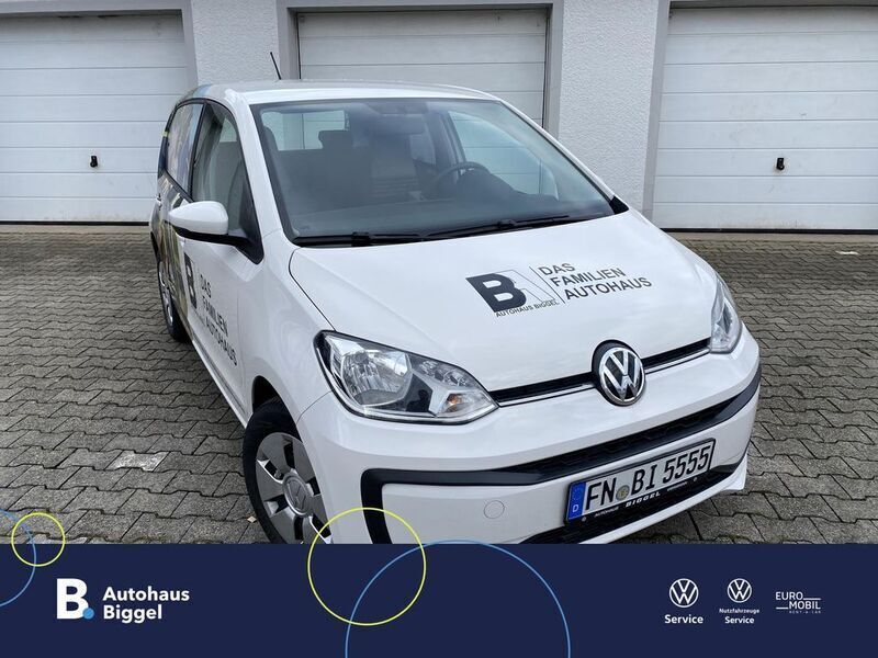 Weiß Gebraucht 2018 VW up! move up! Kleinwagen | 10.890 € (Etwas zu teuer) - Bild 1/4