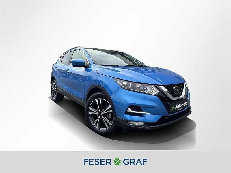 Vivid blue Gebraucht 2021 Nissan Qashqai Zama SUV | 19.490 € (Guter Preis) - Bild 1/3